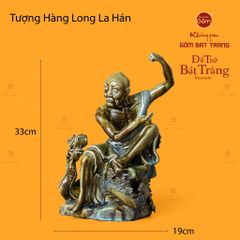 Bộ Tượng Men Ngọc Thập Bát La Hán