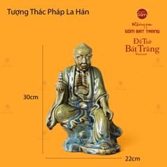 Bộ Tượng Men Ngọc Thập Bát La Hán