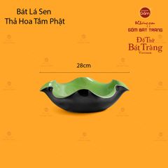 Bát Sen Thả Hoa Tắm Phật
