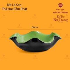 Bát Sen Thả Hoa Tắm Phật
