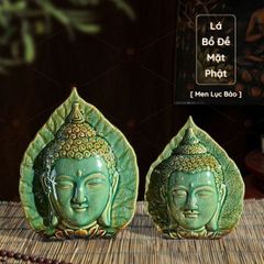Mặt Tượng Lá Bồ Đề Phật