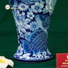 Mai Bình Hoa Ngư Tụ Khánh Lam Ngọc Bình An