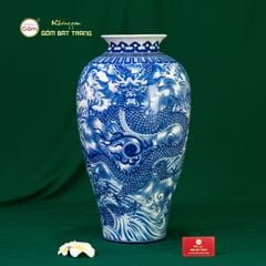 Mai Bình Men Lam Ngũ Long Khởi Thuỷ Thăng Vân
