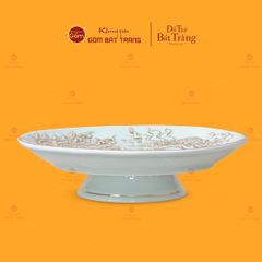 Mâm Bồng Men Ngọc Hoàng Tộc Long Phụng Trình Tường Vẽ Vàng