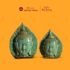 Mặt Tượng Lá Bồ Đề Phật