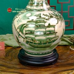 Tỏi Bình Huỳnh Bảo Vẽ Vàng Tài Lộc Mã Đáo Thành Công Thuận Buồm Xuôi Gió