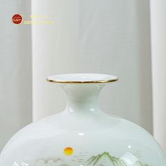 Quả Hút Lộc Men Màu Vẽ Vàng Màu Mã Đáo Thành Công