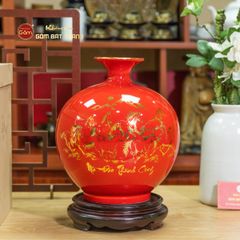 Quả Hút Lộc Men Màu Vẽ Vàng Mã Đáo Thành Công