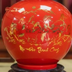 Quả Hút Lộc Men Màu Vẽ Vàng Mã Đáo Thành Công