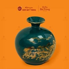 Quả Hút Lộc Men Màu Vẽ Vàng Mã Đáo Thành Công