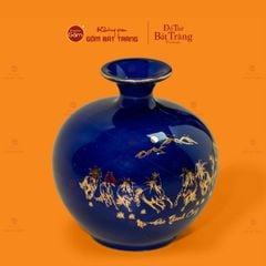 Quả Hút Lộc Men Màu Vẽ Vàng Mã Đáo Thành Công