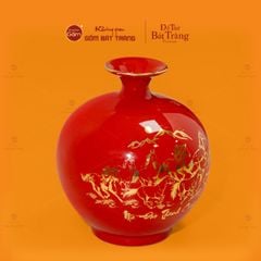 Quả Hút Lộc Men Màu Vẽ Vàng Mã Đáo Thành Công
