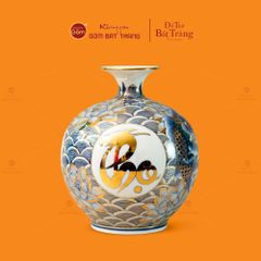 Quả Hút Lộc Vẽ Vàng Phúc Lộc Thọ Niên Niên Hữu Dư