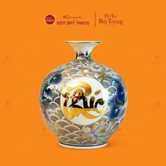 Quả Hút Lộc Vẽ Vàng Phúc Lộc Thọ Niên Niên Hữu Dư