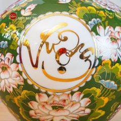 Quả Hút Lộc Xanh Vẽ Vàng Ngọc An Khang Thịnh Vượng Tứ Hoa Phú Quý