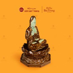 Bộ Tượng Sa Bà Tam Thánh Ngồi Có Đế