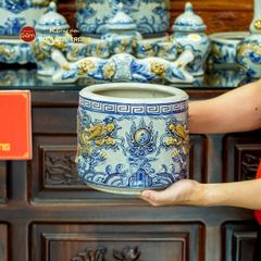 Bộ Đồ Thờ Bác Hồ (Cơ Bản 10 Món) Men Rạn