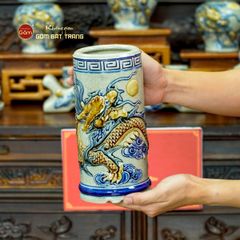 Bộ Đồ Thờ Gia Tiên (Cơ Bản 15 Món) Men Rạn