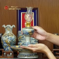 Bộ Đồ Thờ Ông Táo (Cơ Bản 6 Món) Men Rạn