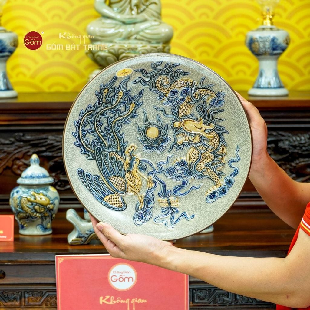 Bộ Đồ Thờ Phật (Cơ Bản 11 Món) Men Rạn