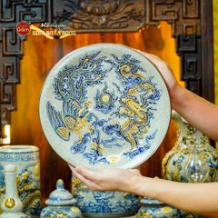 Bộ Đồ Thờ Thần Tài Thổ Địa (Cơ Bản 9 Món) Men Rạn