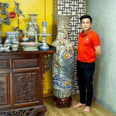 Bộ Đồ Thờ Gia Tiên (Hào Gia 30 Món) Men Rạn