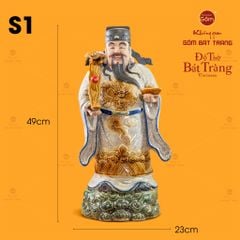 Bộ Tượng Tam Đa Phúc Lộc Thọ