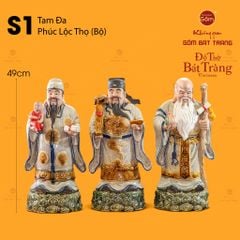 Bộ Tượng Tam Đa Phúc Lộc Thọ