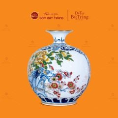 Quả Hút Lộc Thuận Buồm Xuôi Gió Hồng Vận Én Đào Bạch Bảo Vẽ Vàng