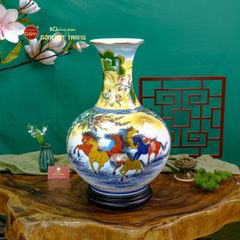 Tỏi Bình Kim Bảo Vẽ Vàng Mã Đáo Thành Công Thuận Buồm Xuôi Gió