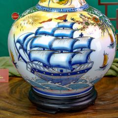 Tỏi Bình Kim Bảo Vẽ Vàng Mã Đáo Thành Công Thuận Buồm Xuôi Gió