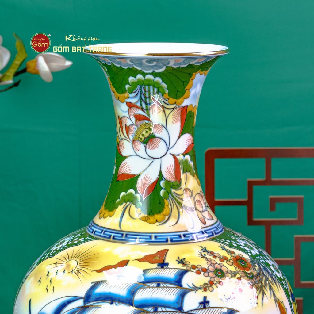 Tỏi Bình Kim Bảo Vẽ Vàng Mã Đáo Thành Công Thuận Buồm Xuôi Gió