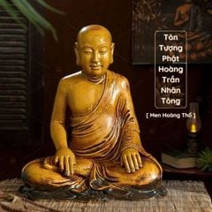 Tượng Phật Ngồi Hoàng Trần Nhân Tông