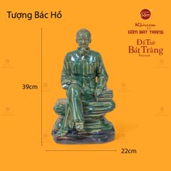 Tượng Bác Hồ Ngồi Bệ Đá