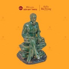 Tượng Bác Hồ Ngồi Bệ Đá