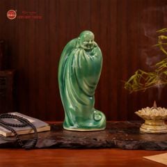 Tượng Di Lặc Men Xanh Ngọc Ngũ Phúc