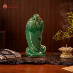 Tượng Di Lặc Men Xanh Ngọc Ngũ Phúc