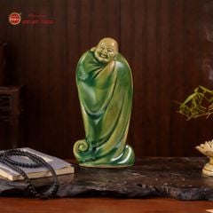 Tượng Di Lặc Men Xanh Ngọc Ngũ Phúc
