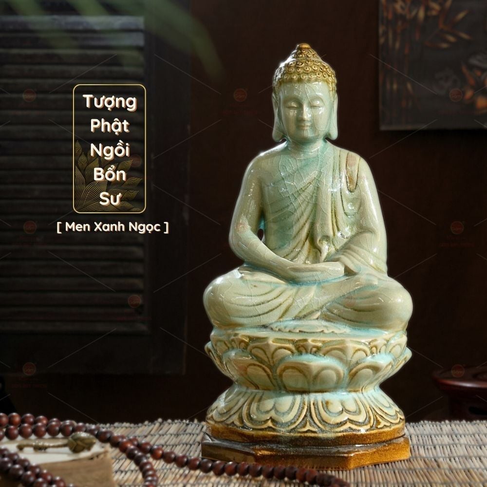 Tượng Phật Ngồi Bổn Sư Thích Ca
