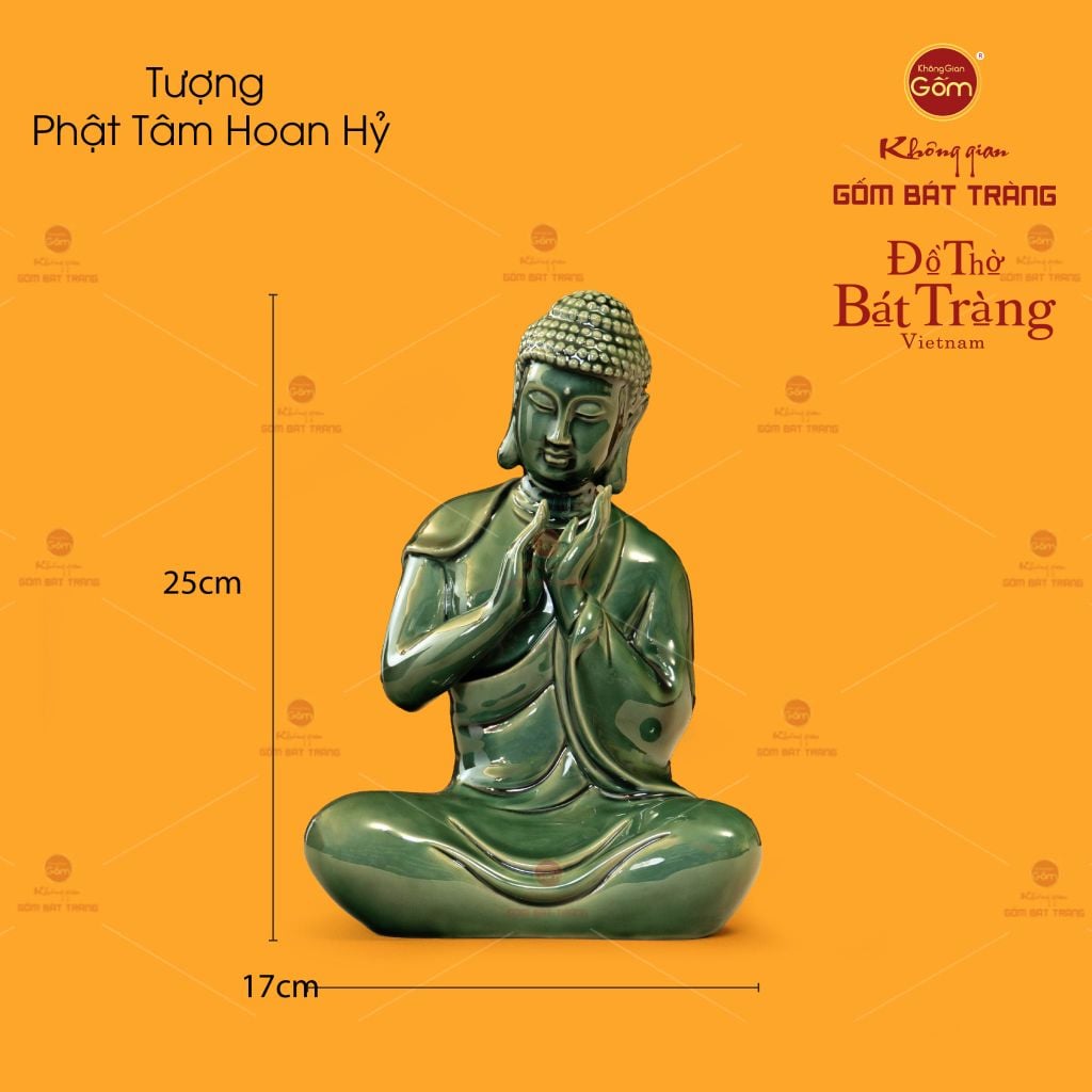 Tượng Phật Tâm Hoan Hỷ