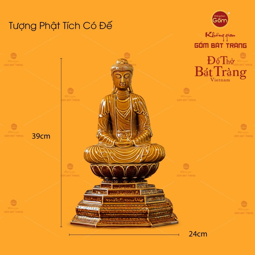 Tượng Phật Tích Có Đế