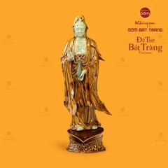 Tượng Quan Âm Đứng Cánh Sen