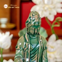 Tượng Quan Âm Bồ Tát Ngồi Tự Tại
