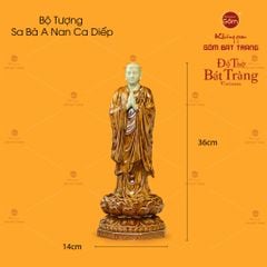 Bộ Tượng Sa Bà A Nan Ca Diếp