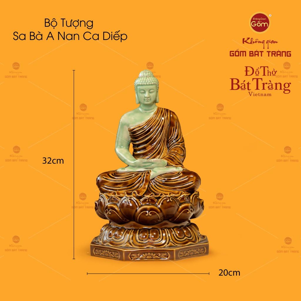 Bộ Tượng Sa Bà A Nan Ca Diếp