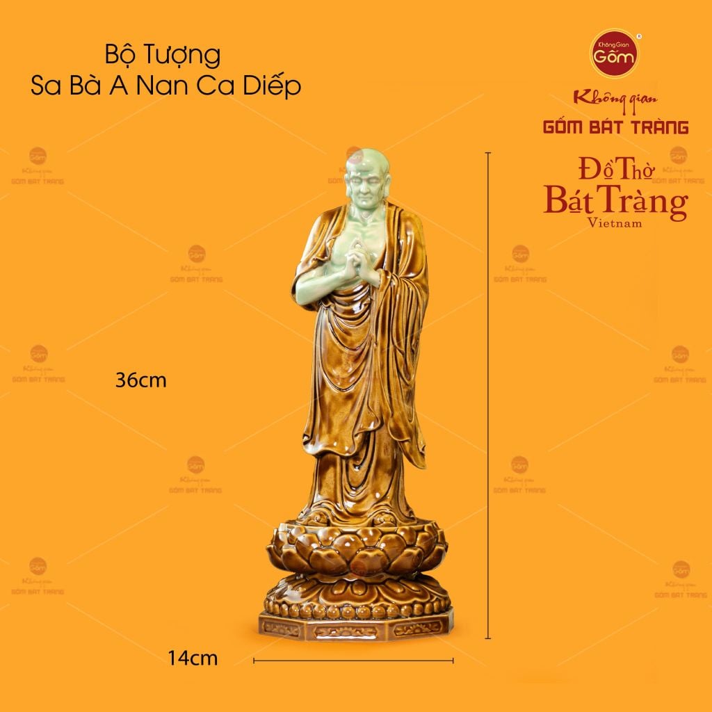 Bộ Tượng Sa Bà A Nan Ca Diếp