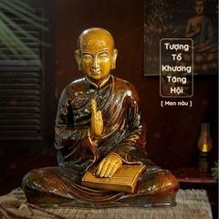 Tượng Thiền Tổ Khương Tăng Hội