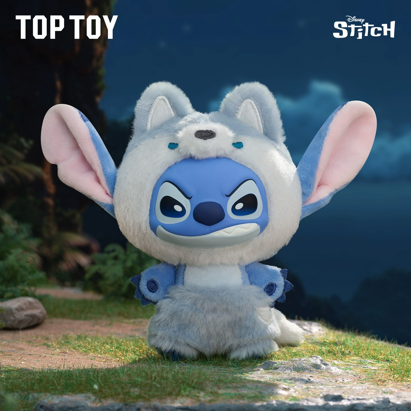 TOPTOY Stitch Wild Animal Series Vinyl Plush Blind Box Figure Toys