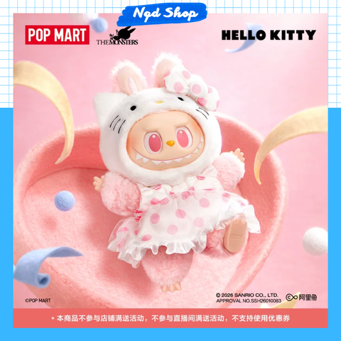 THE MONSTERS サンリオ labubu HELLO KITTY 2点 The Monsters x Sanrio Characters | POP MART Chính Hãng tại NQD