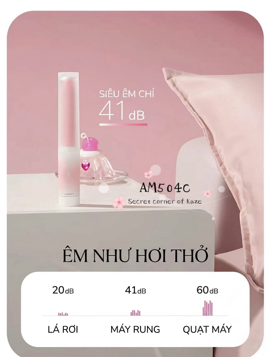 Son môi hồng AM504c